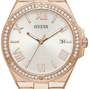 Guess Damklocka GW0286L3 Silverfärgad/Roséguldstonat stål Ø38 mm