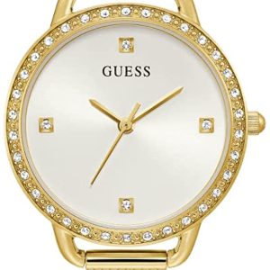 Guess Damklocka GW0287L2 Silverfärgad/Gulguldtonat stål Ø30 mm