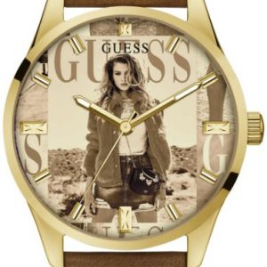 Guess Damklocka GW0290L1 Flerfärgad/Läder Ø36 mm