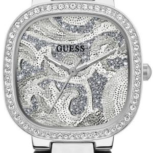 Guess Damklocka GW0304L1 Tapestry Silverfärgad/Stål Ø32 mm