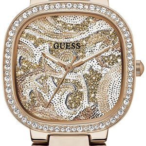 Guess Damklocka GW0304L3 Tapestry Roséguldstonad/Roséguldstonat