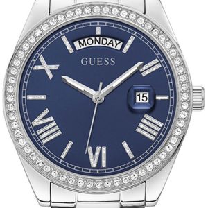 Guess Damklocka GW0307L1 Luna Blå/Stål Ø36 mm