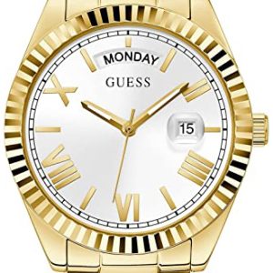 Guess Damklocka GW0308L2 Luna Silverfärgad/Gulguldtonat stål Ø36 mm