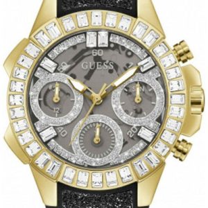 Guess Damklocka GW0313L2 Bombshell Skelettskuren/Gummi Ø36 mm