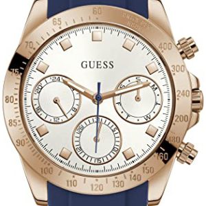 Guess Damklocka GW0315L2 Eclipse Vit/Gummi Ø38 mm