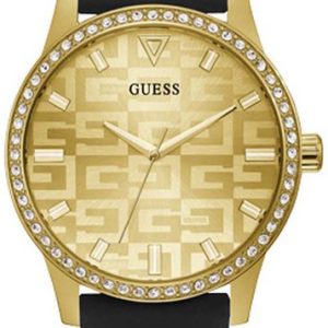 Guess Damklocka GW0355L1 Gulguldstonad/Gummi Ø40 mm