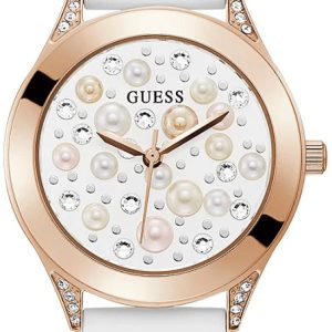 Guess Damklocka GW0381L3 Vit/Gummi Ø36 mm