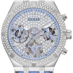 Guess Damklocka GW0407L1 Blå/Gummi Ø38 mm