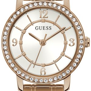 Guess Damklocka GW0468L3 Melody Silverfärgad/Roséguldstonat stål