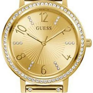 Guess Damklocka GW0474L2 Tri Luxe Guldtonad/Gulguldtonat stål Ø32 mm