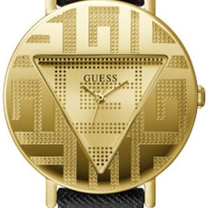 Guess Damklocka GW0478L2 Iconic Gulguldstonad/Läder Ø36 mm