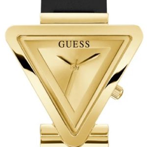 Guess Damklocka GW0548L3 Triangle Guldtonad/Läder Ø34 mm