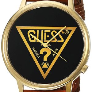 Guess Damklocka V1001M3 Svart/Läder Ø30 mm