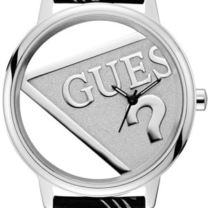 Guess Damklocka V1009M1 Silverfärgad/Läder Ø42 mm