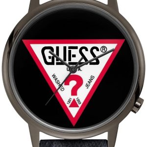 Guess Damklocka V1029M3 Originals Svart/Gummi Ø38 mm