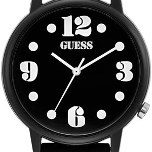 Guess Damklocka V1042M3 Svart/Gummi Ø38 mm