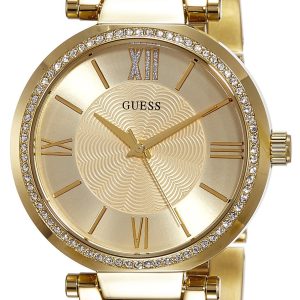 Guess Damklocka W0638L2 Soho Gulguldstonad/Gulguldtonat stål Ø36 mm