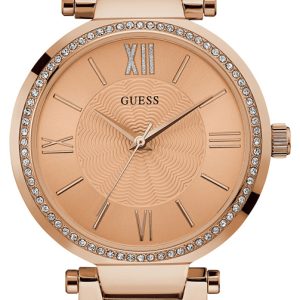 Guess Damklocka W0638L4 Soho Roséguldstonad/Roséguldstonat stål