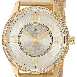 Guess Damklocka W0768L2 Silverfärgad/Läder Ø39 mm