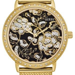 Guess Damklocka W0822L2 Dress Flerfärgad/Gulguldtonat stål Ø36 mm