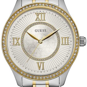 Guess Damklocka W0825L2 Silverfärgad/Gulguldtonat stål Ø38 mm