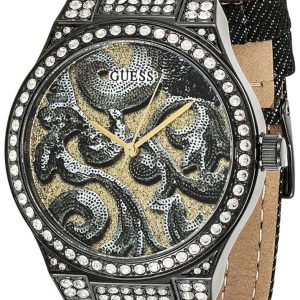 Guess Damklocka W0844L1 Dress Flerfärgad/Textil Ø40 mm