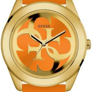 Guess Damklocka W0911L4 Orange/Gummi Ø38 mm