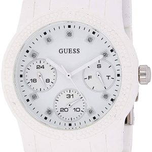 Guess Damklocka W0944L1 Vit/Gummi Ø40 mm