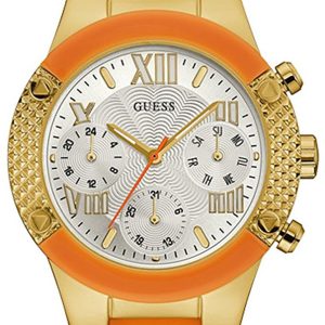 Guess Damklocka W0958L1 Silverfärgad/Gummi Ø44 mm