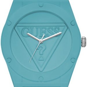 Guess Damklocka W0979L10 Blå/Gummi Ø42 mm