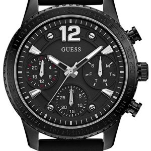 Guess Damklocka W1025L3 Svart/Gummi Ø38 mm