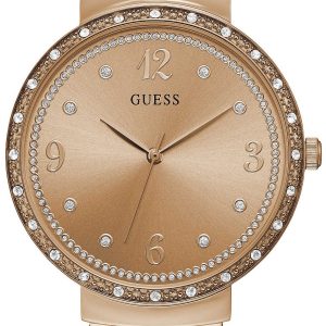 Guess Damklocka W1083L3 Chiffon Roséguldstonad/Roséguldstonat stål