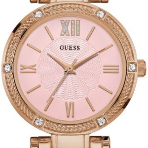 Guess Damklocka W1134L2 Rosa/Roséguldstonat stål Ø25 mm