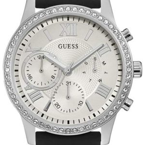 Guess Damklocka W1135L5 Trend Vit/Gummi Ø40 mm