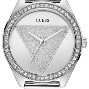 Guess Damklocka W1142L1 Tri Glitz Silverfärgad/Stål Ø44 mm