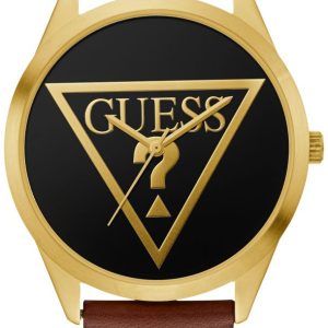 Guess Damklocka W1144L2 Svart/Läder Ø40 mm