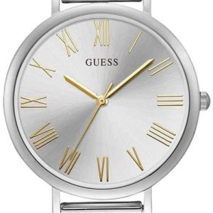 Guess Damklocka W1155L1 Silverfärgad/Gulguldtonat stål Ø38 mm