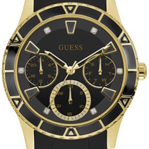 Guess Damklocka W1157L1 Valencia Svart/Plast Ø38 mm