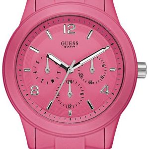 Guess Damklocka W11603L4 Rosa/Plast Ø37 mm