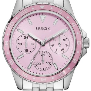 Guess Damklocka W1187L2 Odessa Rosa/Stål Ø42 mm