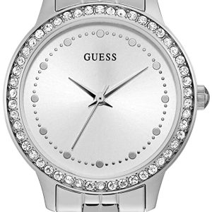 Guess Damklocka W1209L1 Analog Silverfärgad/Stål Ø30 mm