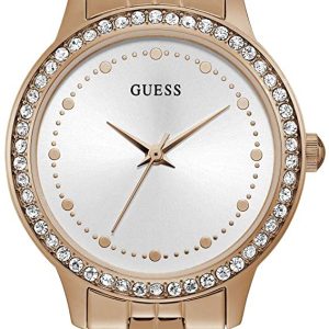 Guess Damklocka W1209L3 Silverfärgad/Roséguldstonat stål Ø30 mm