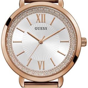 Guess Damklocka W1231L3 Silverfärgad/Roséguldstonat stål Ø38 mm