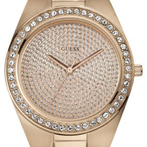 Guess Damklocka W12651L1 Roséguldstonad/Roséguldstonat stål Ø39 mm