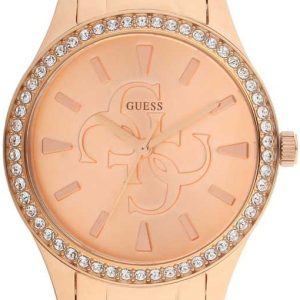 Guess Damklocka W1280L3 Roséguldstonad/Roséguldstonat stål Ø38 mm