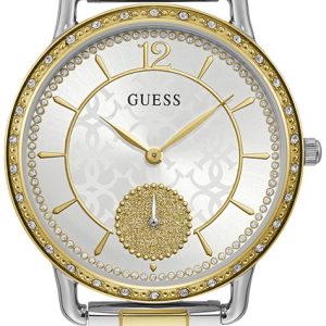 Guess Damklocka W1290L1 Silverfärgad/Gulguldtonat stål Ø36 mm