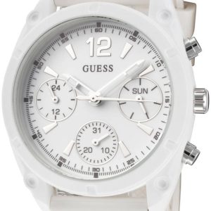 Guess Damklocka W1296L1 Vit/Gummi Ø38 mm