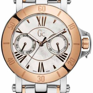 Guess Damklocka X74002L1S Sport Chic Vit/Roséguldstonat stål Ø37 mm