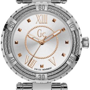 Guess Damklocka Y41001L1 Silverfärgad/Stål Ø36 mm