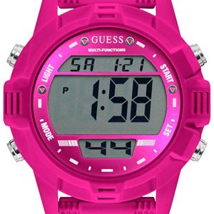 Guess Herrklocka GW0015L2 LCD/Gummi Ø40 mm